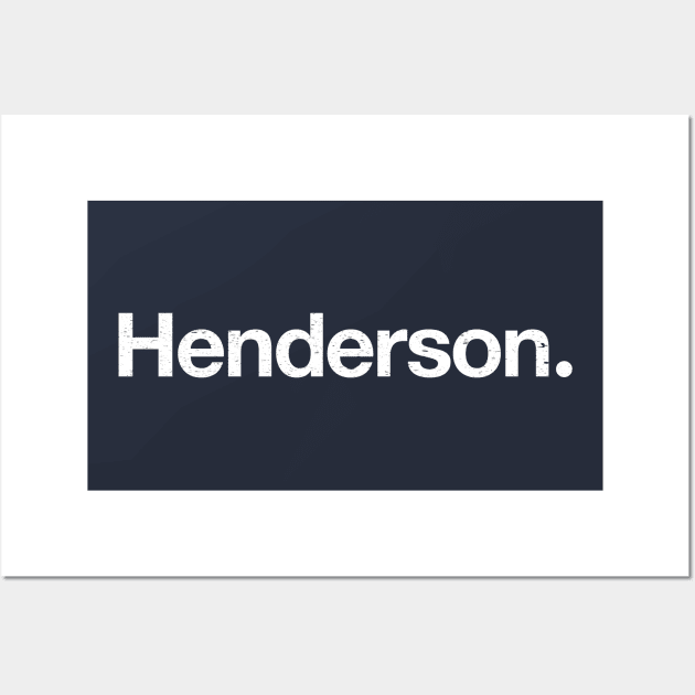 Henderson. Wall Art by TheAllGoodCompany